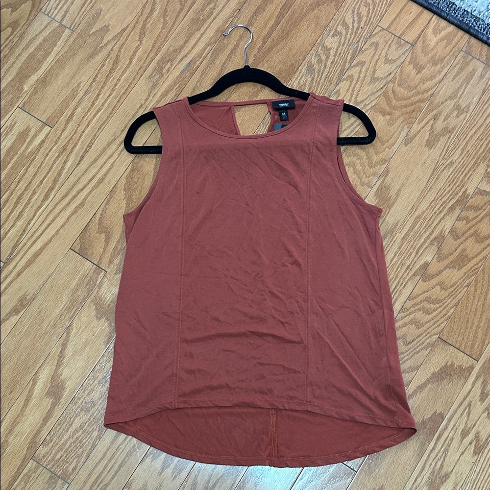 Mossimo Supply Co. Rust-Colored Sleeveless Tank